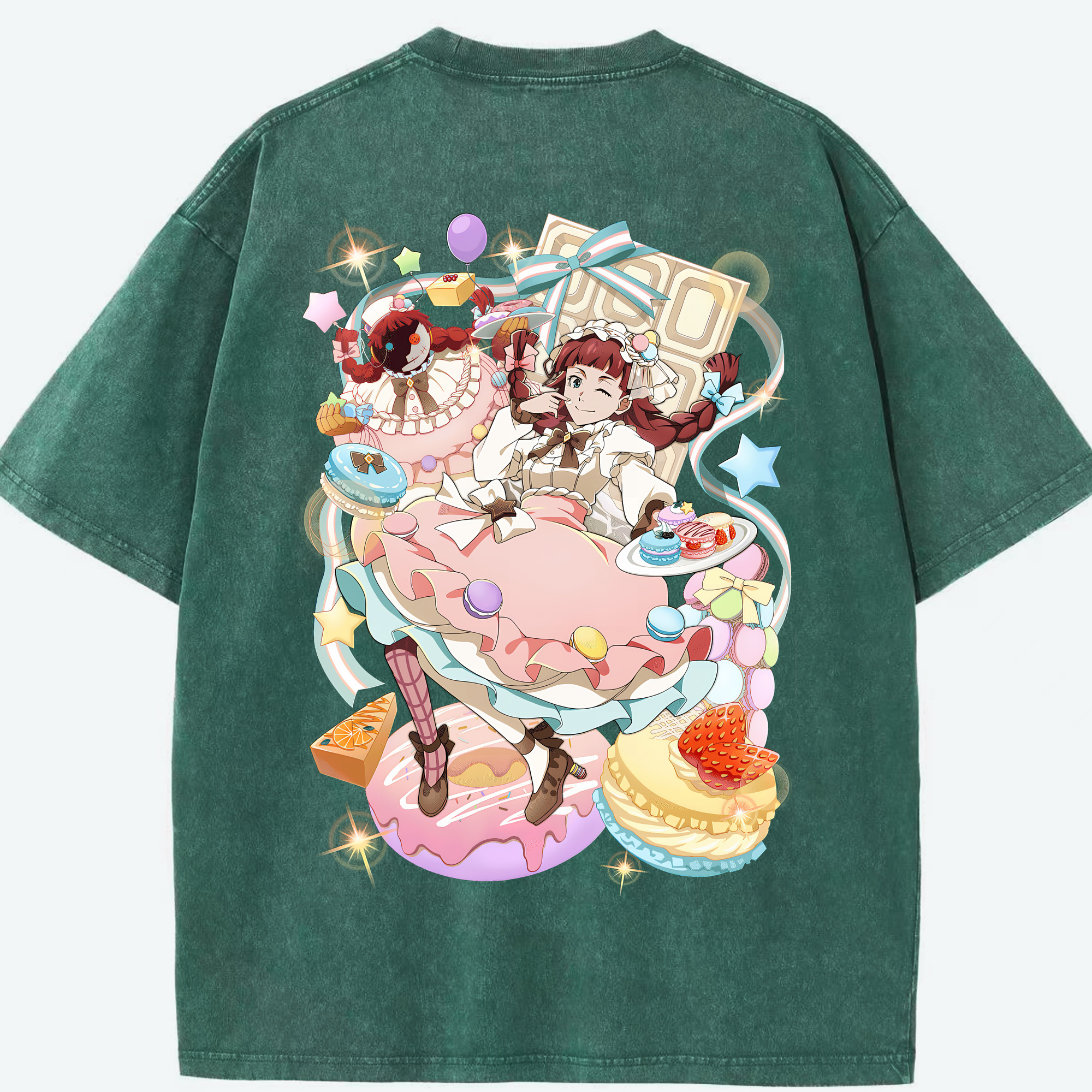 （画像用） 文豪ストレイドッグス Bungo Stray Dogs 綿100% ヴィンテージ風 半袖Tシャツ（背面プリント）